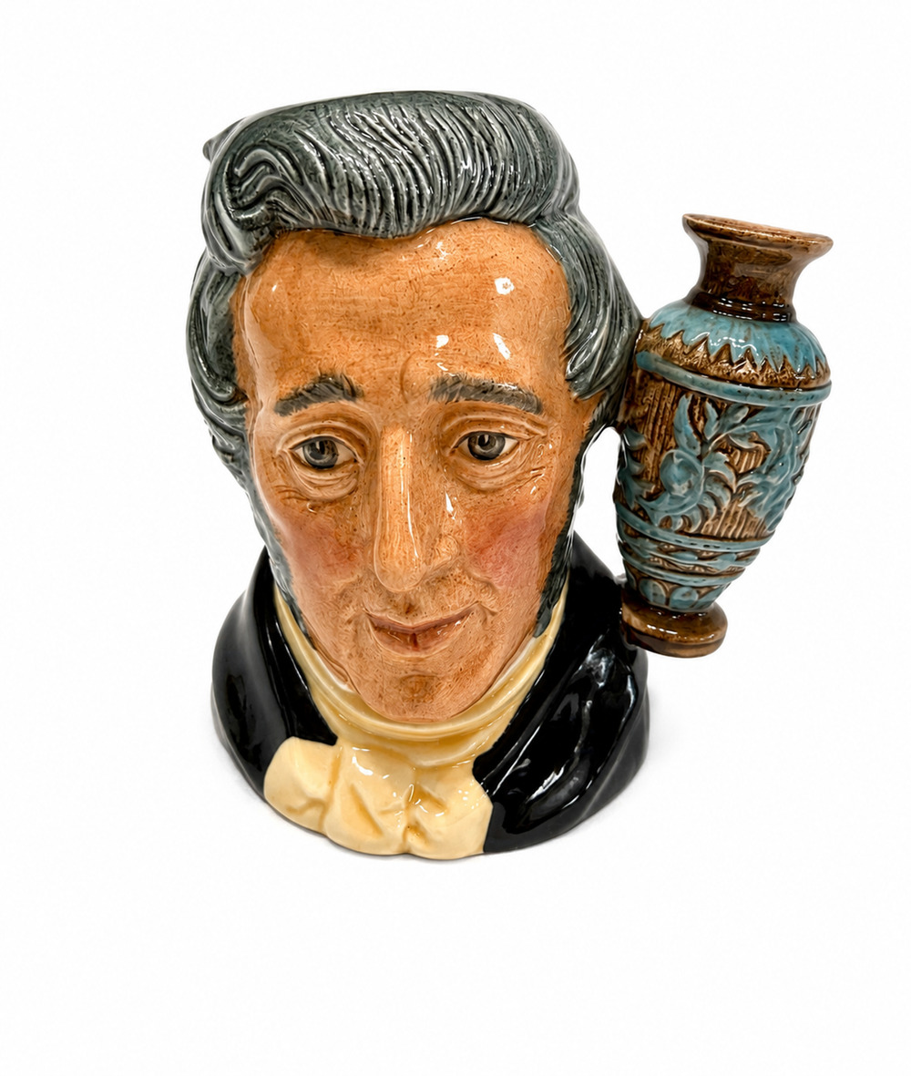 Vintage Royal Doulton 1820-1897 Sir Hery Doulton D 6703 Toby Mug Jug 4.5” F03W09